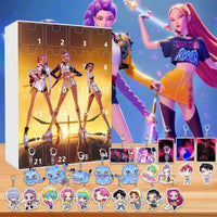 Thumbnail for Kpop Demon Hunters Advent Countdown Calendar With 24pcs Keychain - ArtGalleryZen