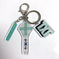 Thumbnail for Kpop Idol Group Mini Lightstick Acrylic Keychain - ArtGalleryZen