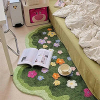 Thumbnail for Little Blooming Garden Plush Rug Carpet - ArtGalleryZen