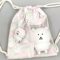 Thumbnail for Lucky Clover Strawberry Pudding Kpop Fan Display Drawstring Backpack - ArtGalleryZen
