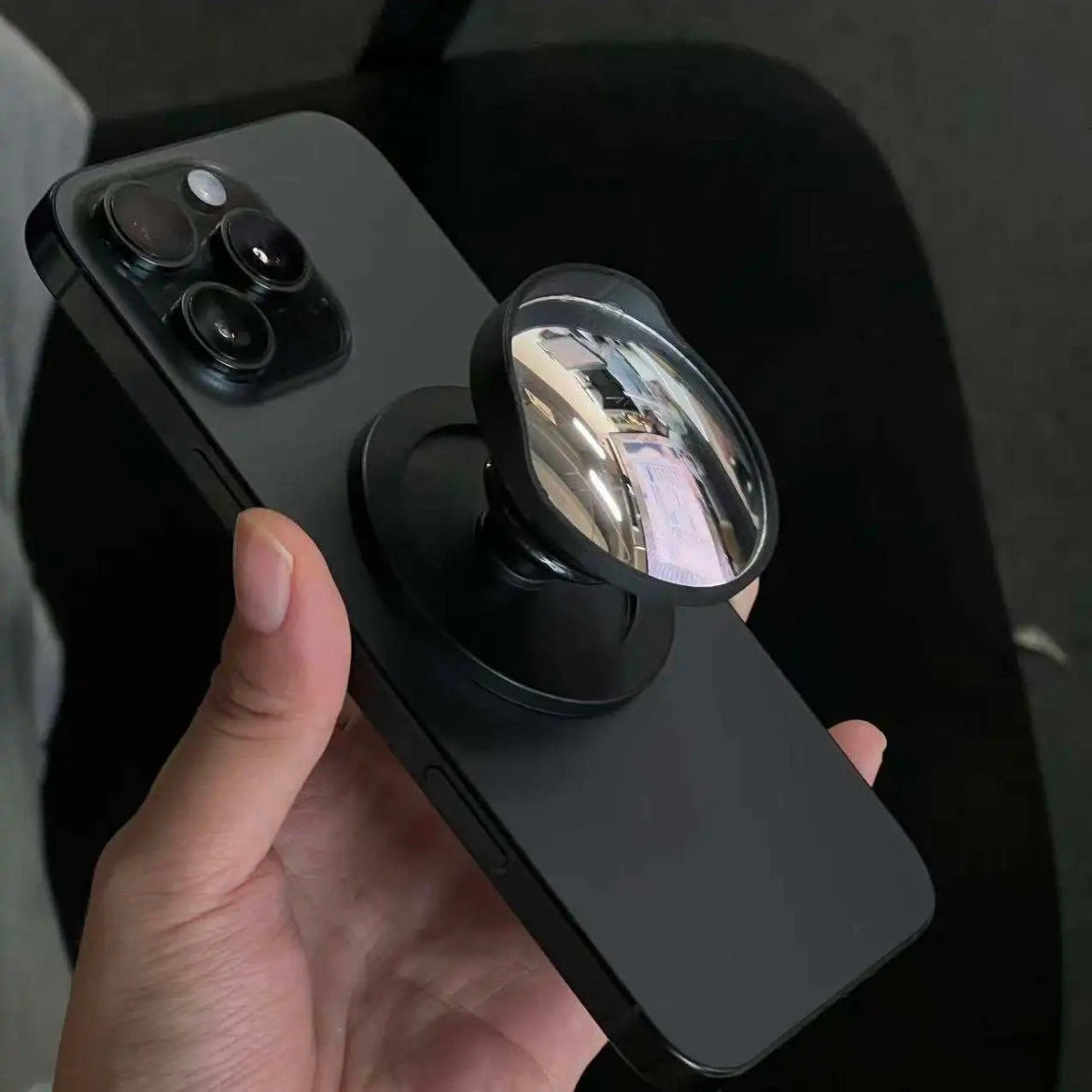 Mini Road Mirror Magnetic Phone Stand - ArtGalleryZen