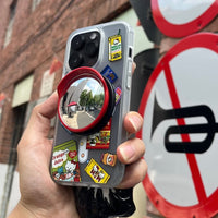 Thumbnail for Mini Road Mirror Magnetic Phone Stand - ArtGalleryZen
