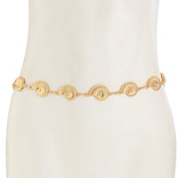 Thumbnail for Minimalist Gold Plated Conch Waist Chain - ArtGalleryZen