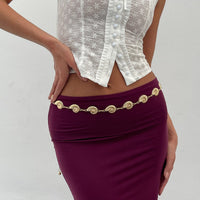 Thumbnail for Minimalist Gold Plated Conch Waist Chain - ArtGalleryZen
