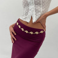 Thumbnail for Minimalist Gold Plated Conch Waist Chain - ArtGalleryZen