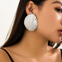 Thumbnail for Ocean Style Gold Silver Plated Shell Earrings - ArtGalleryZen