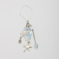Thumbnail for Ocean Style Starfish Shell Pearl Charm Keychain Phone Strap - ArtGalleryZen