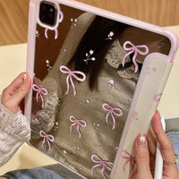 Thumbnail for Pink Bowknot Mirror iPad Case - ArtGalleryZen