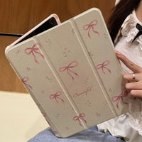 Thumbnail for Pink Bowknot Mirror iPad Case - ArtGalleryZen