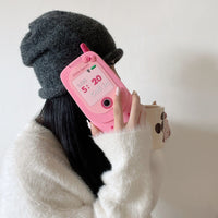 Thumbnail for Pink Heart Star Mirror Flip iPhone Case - ArtGalleryZen