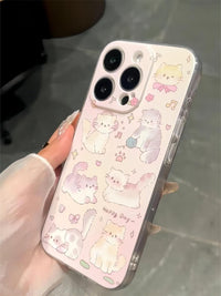 Thumbnail for Pink Kitty iPhone Case - ArtGalleryZen