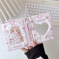 Thumbnail for Pink Mikko Mousse Kpop 3 Inch Mini Photocard Album - ArtGalleryZen