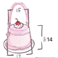 Thumbnail for Pink Plush Strawberry Pudding Tote Bag - ArtGalleryZen