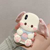 Thumbnail for Pink Rabbit iPhone Case - ArtGalleryZen
