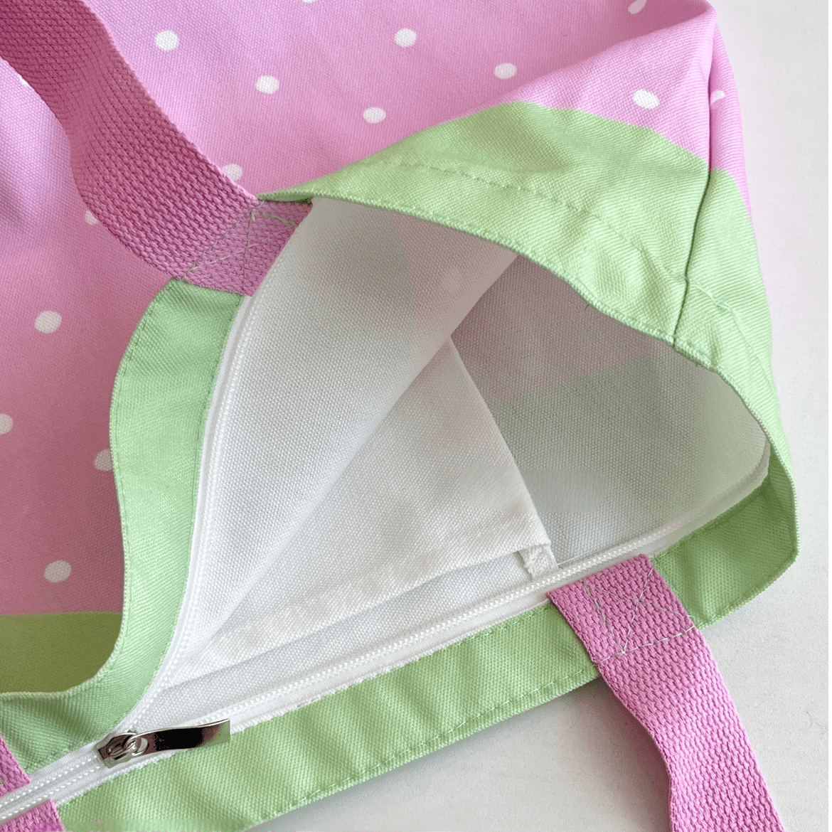 Pink Strawberry Canvas Casual Shoulder Bag - ArtGalleryZen