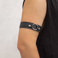 Thumbnail for Punk PU Leather Upper Arm Cuff - ArtGalleryZen
