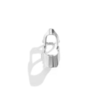Thumbnail for Punk Style Armour Bendable Double Knuckle Ring - ArtGalleryZen