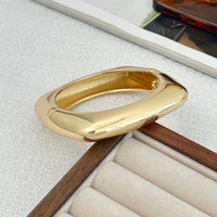 Thumbnail for Red Chunky Square Bangle Bracelet Set - ArtGalleryZen
