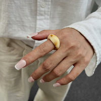 Thumbnail for Retro Chunky Gradient Resin Ring - ArtGalleryZen