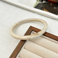 Thumbnail for Retro Irregular Resin Bangle Bracelet Set - ArtGalleryZen