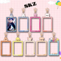 Thumbnail for SKZ Kpop Keychain Acrylic Photocard Holder - ArtGalleryZen