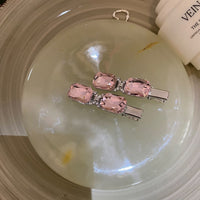 Thumbnail for Sparkling Chic Crystal Inlaid Star Heart Bowknot Hair Clips Set - ArtGalleryZen