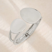 Thumbnail for Stylish Geometric Asymmetric Pattern Bangle Bracelet - ArtGalleryZen
