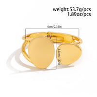 Thumbnail for Stylish Geometric Asymmetric Pattern Bangle Bracelet - ArtGalleryZen
