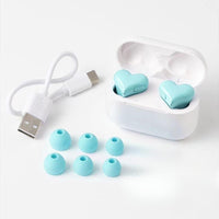 Thumbnail for Stylish Heart Shaped Wireless Bluetooth Earphones - ArtGalleryZen