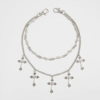 Thumbnail for Stylish Layered Chunky Cross Tassel Trouser Chain - ArtGalleryZen