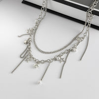 Thumbnail for Stylish Layered Star Pearl Tassel Trouser Chain - ArtGalleryZen