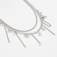 Thumbnail for Stylish Layered Star Pearl Tassel Trouser Chain - ArtGalleryZen