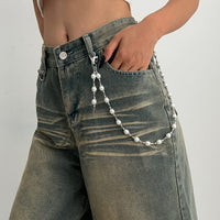 Thumbnail for Stylish Pearl Trouser Chain - ArtGalleryZen