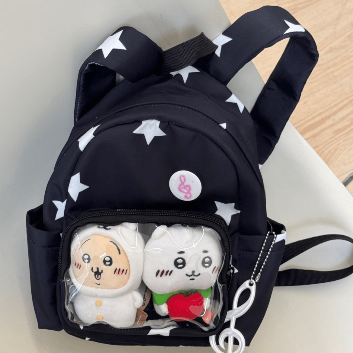 Stylish Star Kpop Fan Display Mini Backpack - ArtGalleryZen