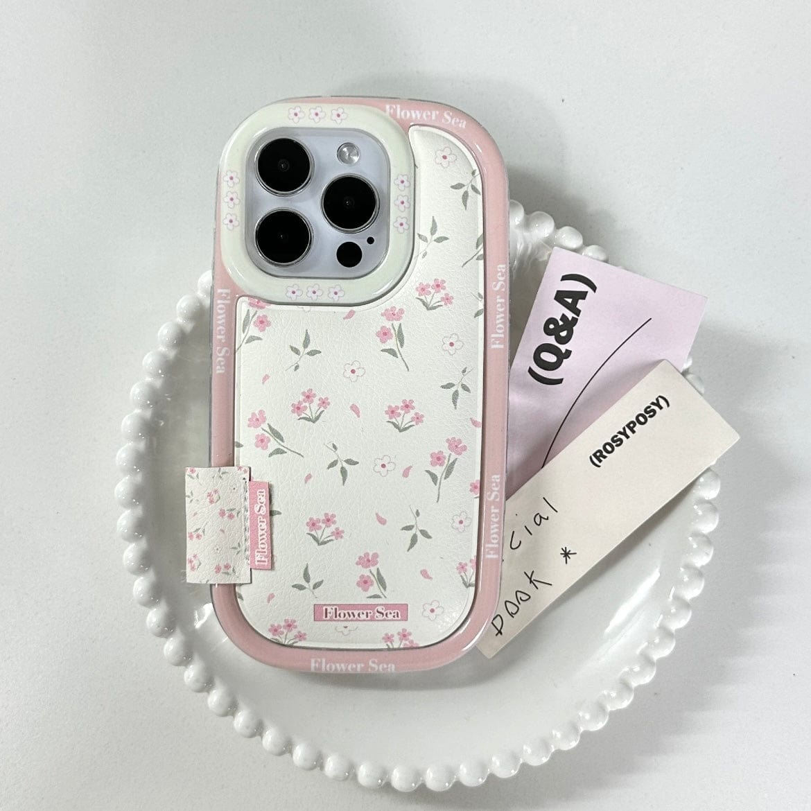 Sweet Bowknot Floral iPhone Case - ArtGalleryZen