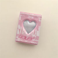 Thumbnail for Sweet Bowknot Heart Kpop 3 Inch Mini Photocard Album - ArtGalleryZen