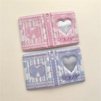 Thumbnail for Sweet Bowknot Heart Kpop 3 Inch Mini Photocard Album - ArtGalleryZen