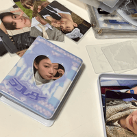 Thumbnail for Sweet Bowknot Heart Kpop 3 Inch Mini Photocard Album - ArtGalleryZen