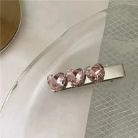 Thumbnail for Sweet Crystal Inlaid Enamel Star Heart Bowknot Hair Clips Set - ArtGalleryZen