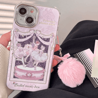 Thumbnail for Sweet Dancing Ballet Princess iPhone Case With Accessories - ArtGalleryZen