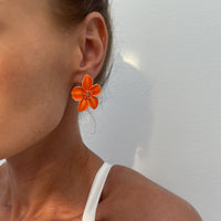 Thumbnail for Sweet Enamel Flower Earrings - ArtGalleryZen