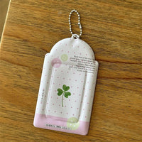 Thumbnail for Sweet Heart Dolphin Bowknot Kpop Keychain Photocard Holder - ArtGalleryZen