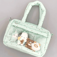 Thumbnail for Sweet Polka Dots Cloud Kpop Fan Display Shoulder Crossbody Bag - ArtGalleryZen