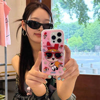 Thumbnail for The Powerpuff Girls 3D Sunglasses iPhone Case - ArtGalleryZen