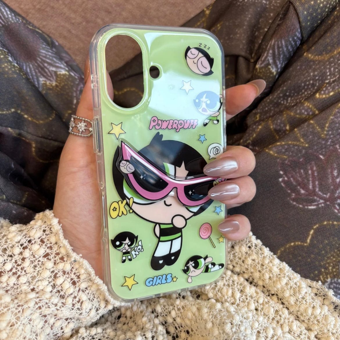 The Powerpuff Girls 3D Sunglasses iPhone Case - ArtGalleryZen