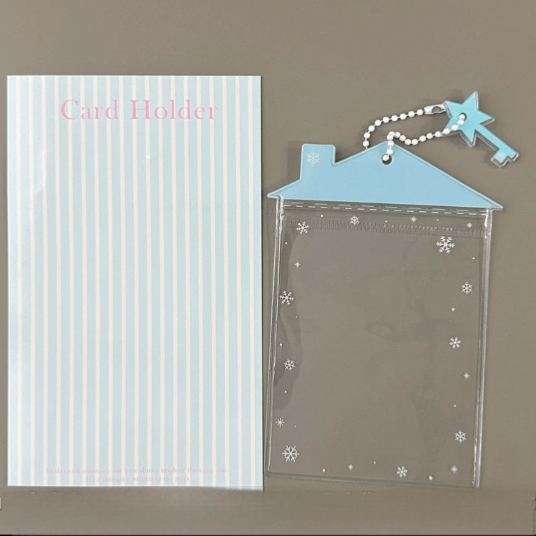 Tiny House Candy Bag Kpop Keychain Photocard Holder - ArtGalleryZen