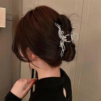 Thumbnail for Trendy Abstract Octopus Chignon Claw Clip Hair Clip - ArtGalleryZen
