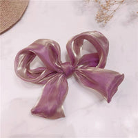 Thumbnail for Trendy Chiffon Bowknot Hair Clip - ArtGalleryZen