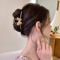 Thumbnail for Trendy Enamel Colorful Butterfly Claw Clip Hair Clip - ArtGalleryZen