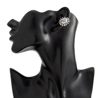 Thumbnail for Trendy Gold Silver Plated Sun Ear Cuff Earring - ArtGalleryZen